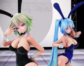 [MMD] Gumi and Miku - Persecution Complex Cellphone Girl Sex Dance