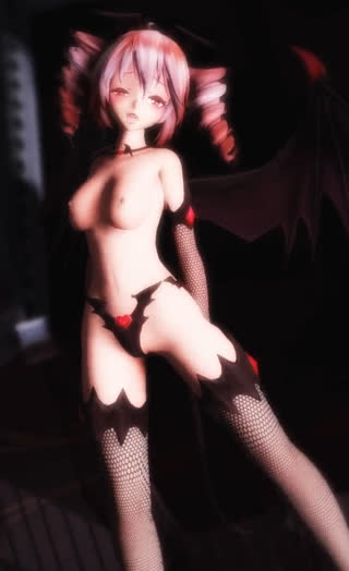 [MMD] Succubus Haku & Teto 『 New thang 』