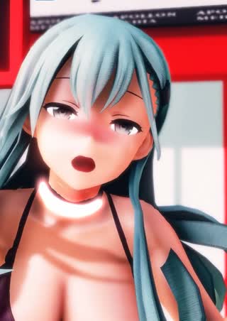 [MMD]鈴谷の絶頂ガマンチャレンジ！(5min)