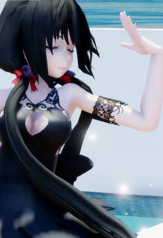 [MMD]狂三的诱惑(3min)